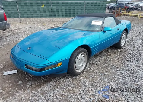1992 Chevrolet Corvette из США, поврежденный, VIN 1G1YY33P0N5114962